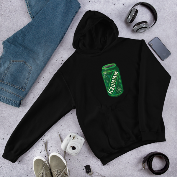 Scrummm Can Hoodie - Image 2